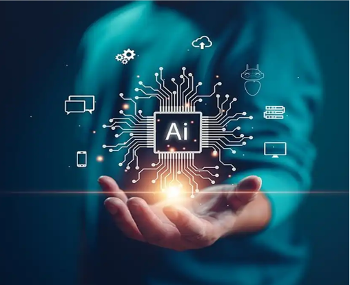 Illustration Intelligence Artificielle et innovation